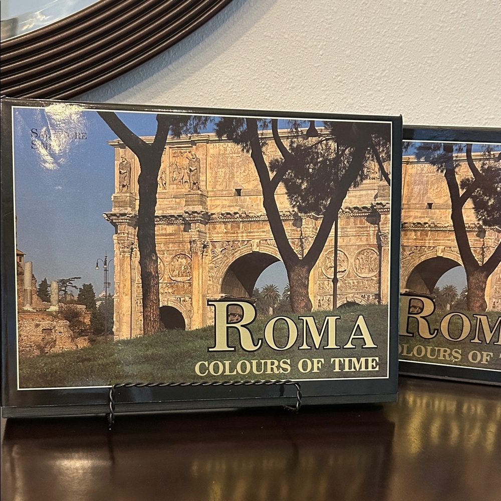 Vintage 80’s ROMA COLORS OF TIME numbered by GIULIO ANDREOTTI